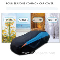 Lockable sun proof automatic plastic car cover